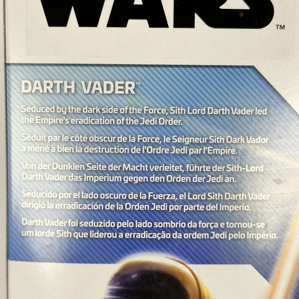Disney Star Wars Darth Vader 12 Inch Action Figure Hasbro Large Figure New